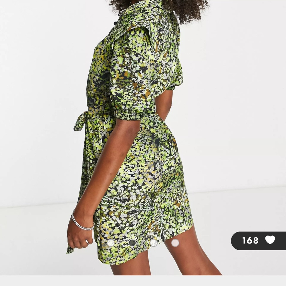 Topshop Tall — Mini Shirt Dress